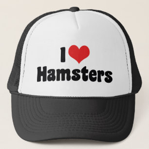 Casquette I Love Heart Hamsters