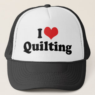 Casquette I Love Heart Quilting - Sewing Quilter
