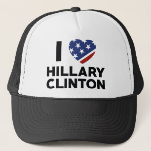 Casquette I Love Hillary Clinton