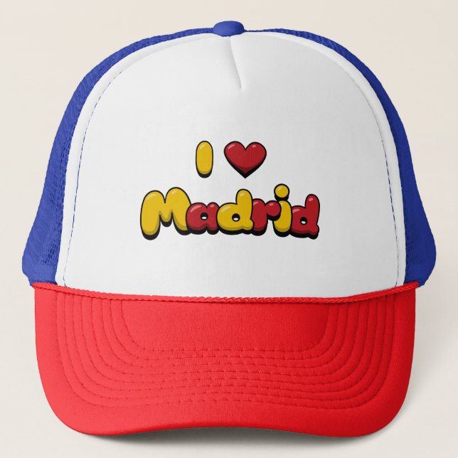 Casquette I Love Madrid (Devant)