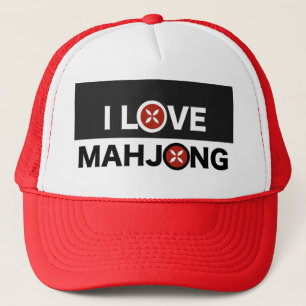 Casquette I Love Mahjong C'est mon sac