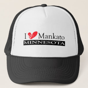 Casquette I Love Mankato Minnesota