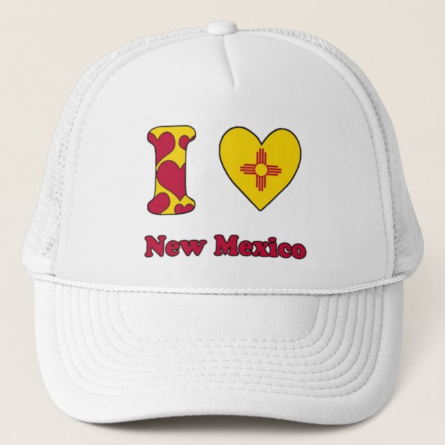 Casquette I love New Mexico (Devant)
