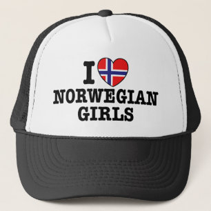 Casquette I Love Norwegian Girls