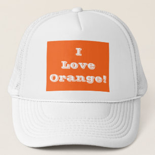 Casquette I Love Orange