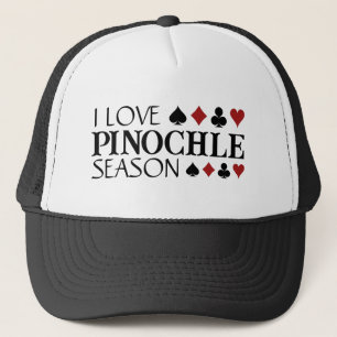 Casquette I Love Pinochle Season and Suits T-Shirt