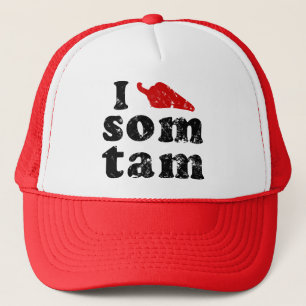 Casquette I Love Som Tam Thaïlandais Isaan Food