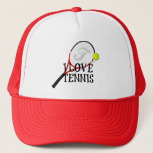 Casquette I Love Tennis - Racquet and Ball