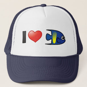 Casquette I Love Yellowbar Angelfish