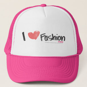 Casquette I pourpre de mode de coeur