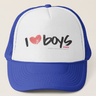 Casquette I rose de garçons de coeur