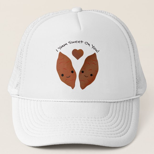 Casquette I Yam Sweet Cute Sweet Potato (Devant)