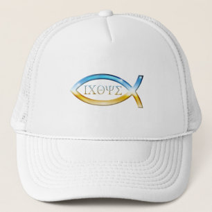 Casquette Ichthus - Symbole chrétien du poisson