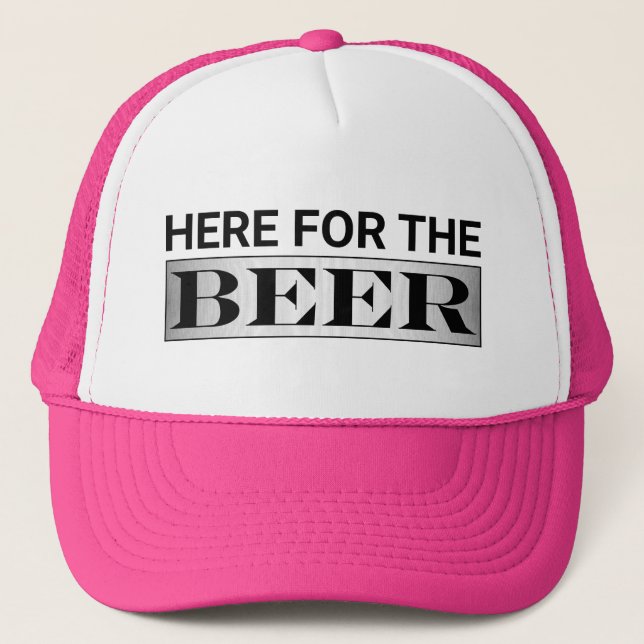 Casquette Ici Pour Le Chapeau Du Camion Bière (Devant)