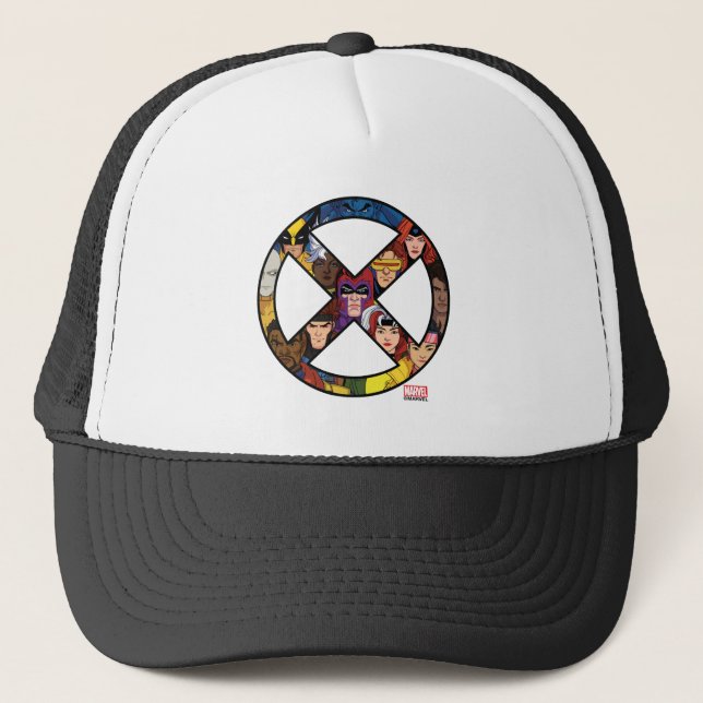 Casquette Icône Caractère X-Men (Devant)