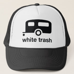 Casquette Icône de remorque de déchets blancs - terrain de