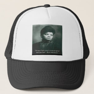 Casquette Ida B Wells & Truth Citation