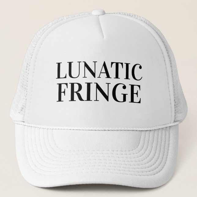 Casquette Idée cadeau fête des pères Baseball LUNATIC FRINGE (Devant)