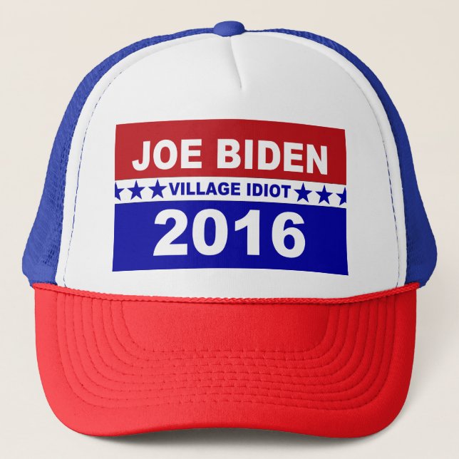 Casquette Idiot 2016 de village de Joe Biden (Devant)