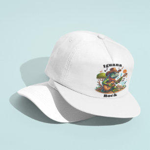 Casquette Iguana Serenading Rock Dweller
