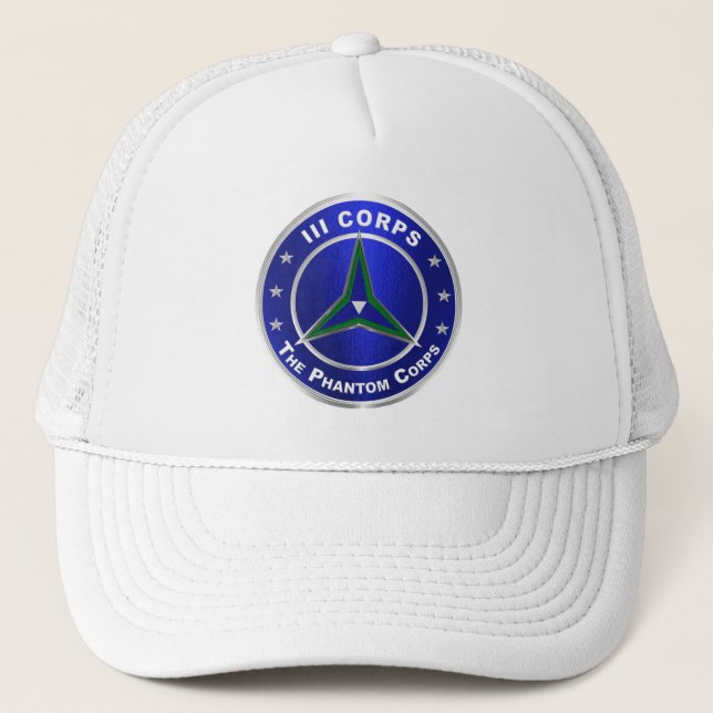 Casquette IIIe Corps fantôme (Devant)