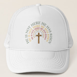 Casquette Il A Risqué cadre de cercle de fleurs Femmes Pâque