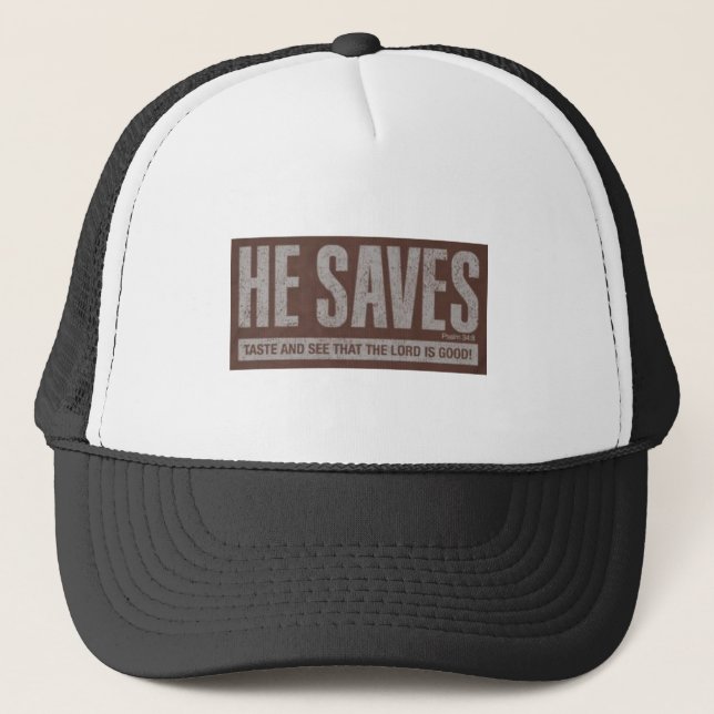 Casquette Il économise (Devant)
