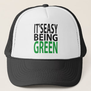 CASQUETTE IL EST FACILE D'ÊTRE VERT