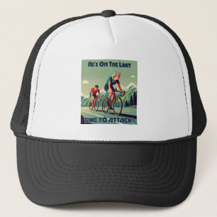 Casquette Il est sur le point d'attaquer le cyclisme féminin