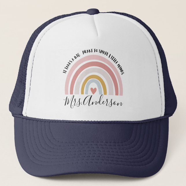 Casquette Il Faut Un Grand Coeur Pour Former Les Petits Espr (Devant)