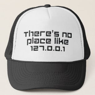 Casquette Il n'y a pas de place comme 127.0.0.1
