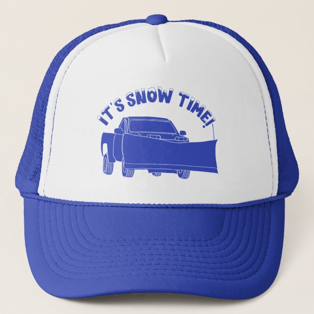 Casquette Il s'agit du graphique du charrue à neige (Devant)