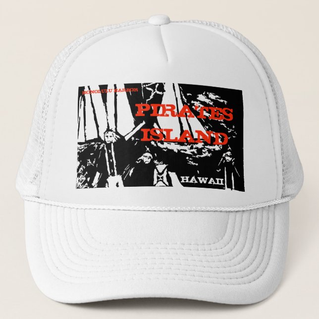 CASQUETTE ÎLE DES PIRATES HONOLULU (Devant)