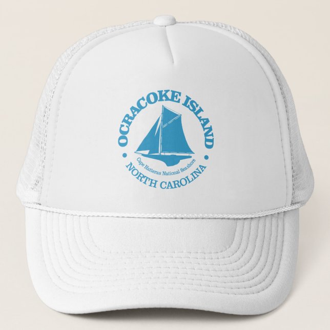 Casquette Île Ocracoke (sloop) (Devant)