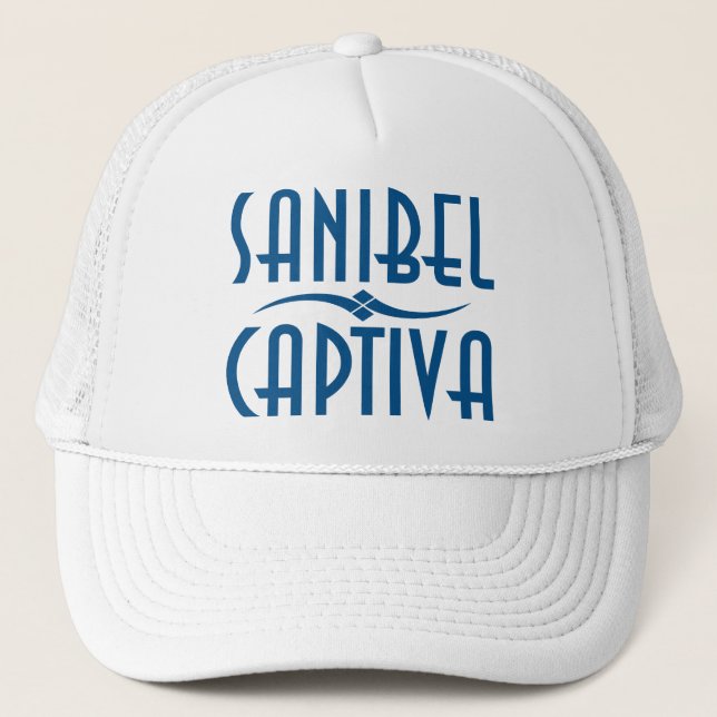 Casquette Îles la Floride de Sanibel Captiva (Devant)