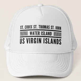 Casquette Îles Vierges américaines USVI Caraïbes Tropical