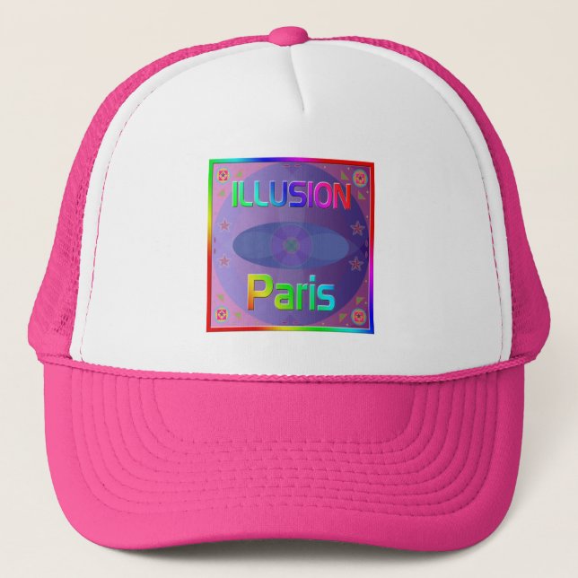 casquette "ILLUSION Paris" (Devant)