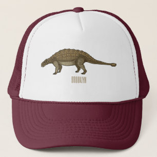Casquette Illustration d'Ankylosaurus