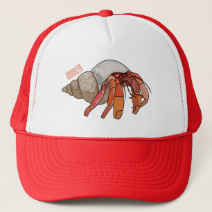 Casquette Illustration de crabe ermite