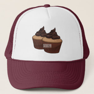 Casquette Illustration de Cupcake
