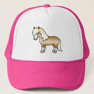 Casquette Illustration de dessin animé mignon de poney Shetl