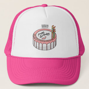Casquette Illustration de gâteau d'anniversaire