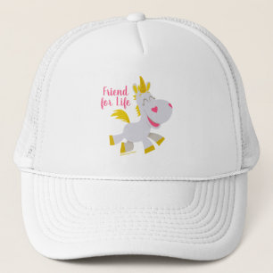 Casquette Illustration de la tasse à beurre souriante