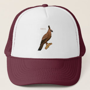 Casquette Illustration de l'aigle à faucon de Javan