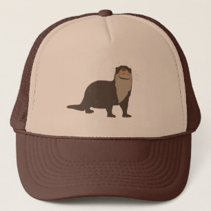 Casquette Illustration de mignon Otter 