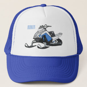 Casquette Illustration de motoneige