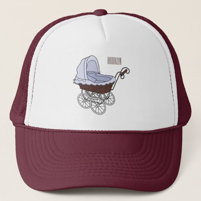 Casquette Illustration de poussette (Devant)