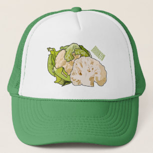 Casquette Illustration du chou-fleur