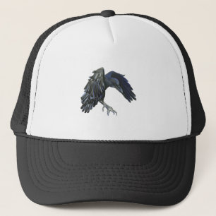 Casquette Illustration du Maître du temps du Corbeau noir