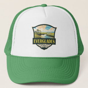 Casquette Illustration du parc national des Everglades Art d
